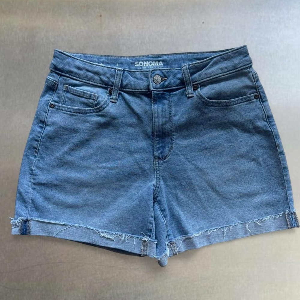 Sonoma Women's Light Blue Jean Shorts